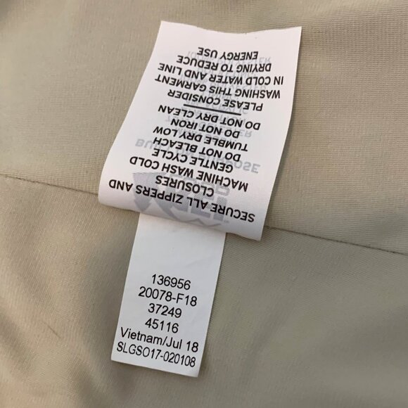 REI Cooperative Womens Beige Long Sleeve Full Zip Hooded Casual Fleece SZ M - Picture 8 of 9